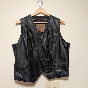 First Classics Leather Vest – Men’s XL